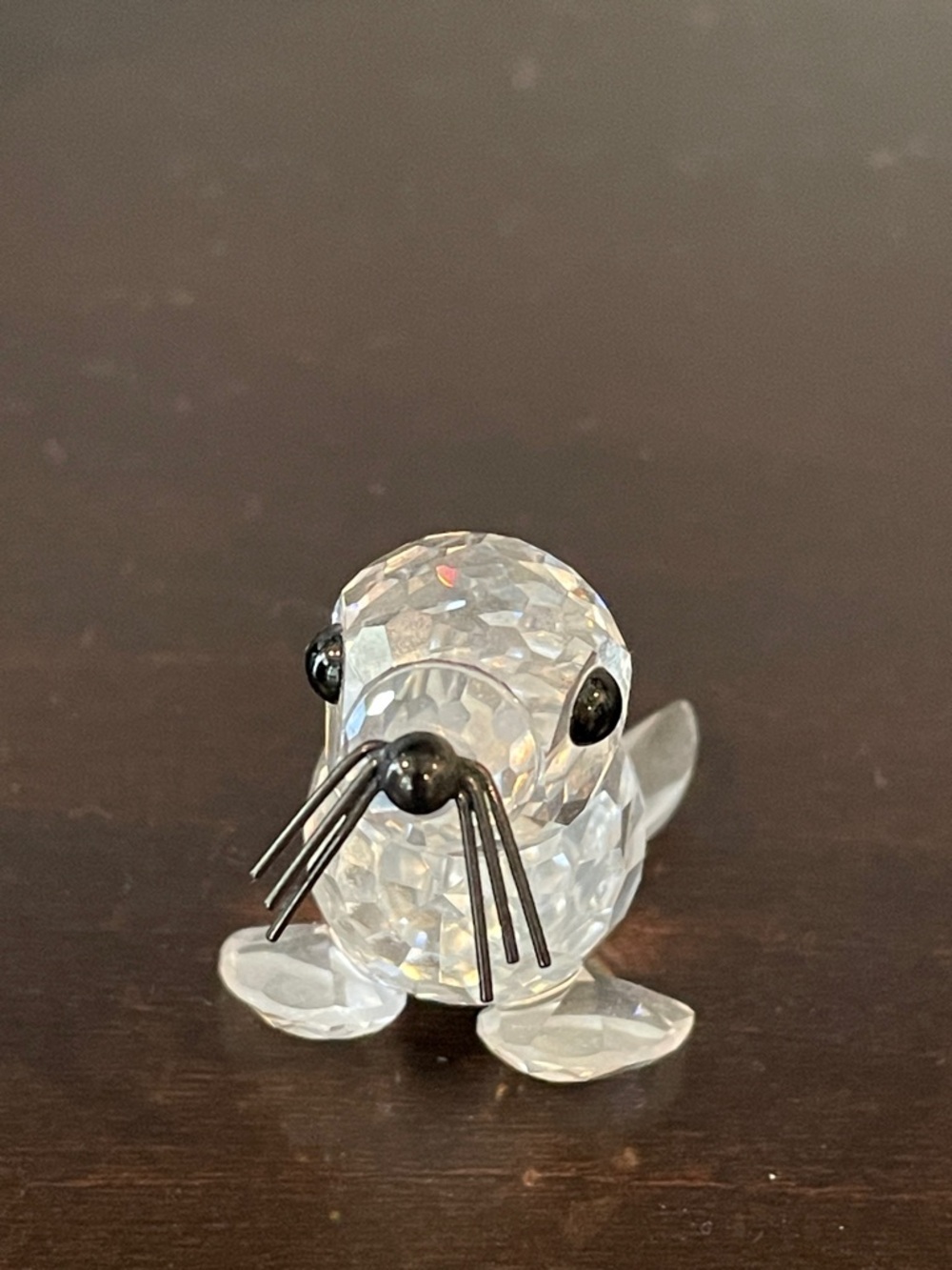 Swarovski Seal Mini Black Whiskers